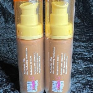 Uoma By Sharon C Flawless IRL Skin Perfecting Foundation Brown Sugar T4